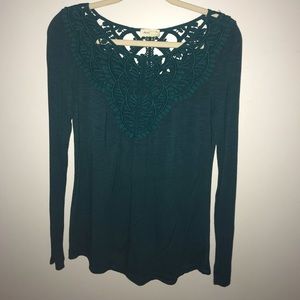 Anthropologie Meadow Rue Long Sleeve Top XS
